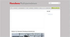 Desktop Screenshot of henckens-seinen.nl